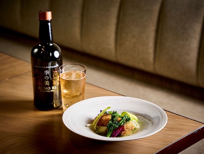 KINOBI Gin Collaboration Cocktail menu